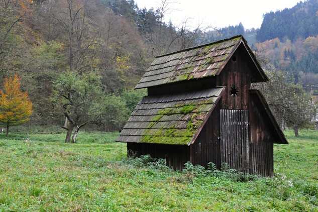 Pernštejn –⁠ haltýř před obnovou